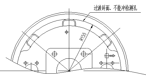 汽車前橋無檢測(cè)孔